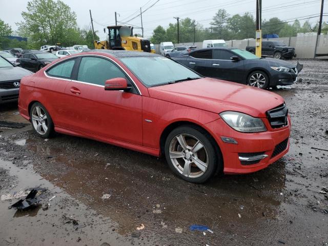 Vin: wddgj4hb7cf926198, lot: 56890165, mercedes-benz c-class 250 20124