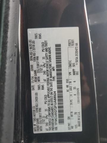 2015 FORD ESCAPE SE - 1FMCU0G72FUA88924