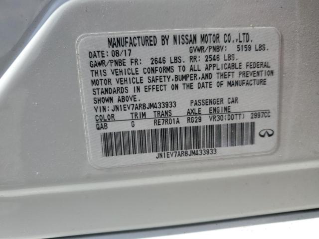 2018 INFINITI Q50 LUXE JN1EV7AR8JM433933