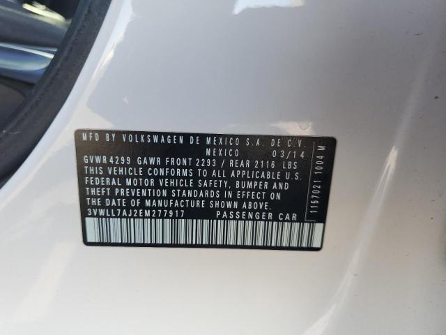 2014 VOLKSWAGEN JETTA TDI - 3VWLL7AJ2EM277917