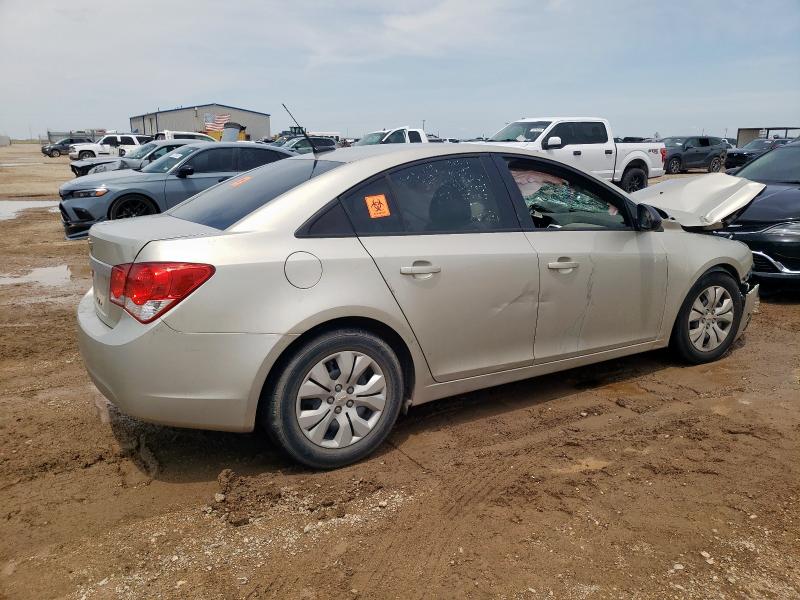 Vin: 1g1pa5shxe7274826, lot: 58778385, chevrolet cruze ls 20143