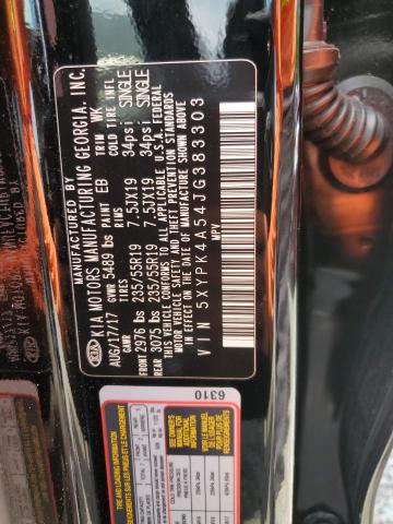 2018 KIA SORENTO SX - 5XYPK4A54JG383303