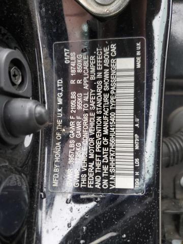 SHHFK7H56HU415400 2017 HONDA CIVIC