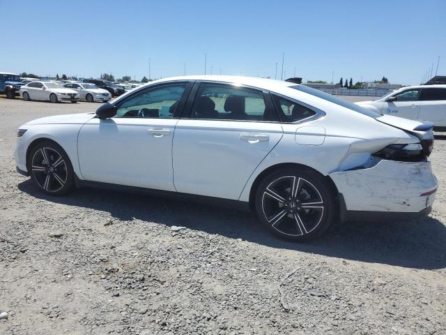 HONDA ACCORD HYB 2023 white  hybrid engine 1HGCY2F59PA038868 photo #3