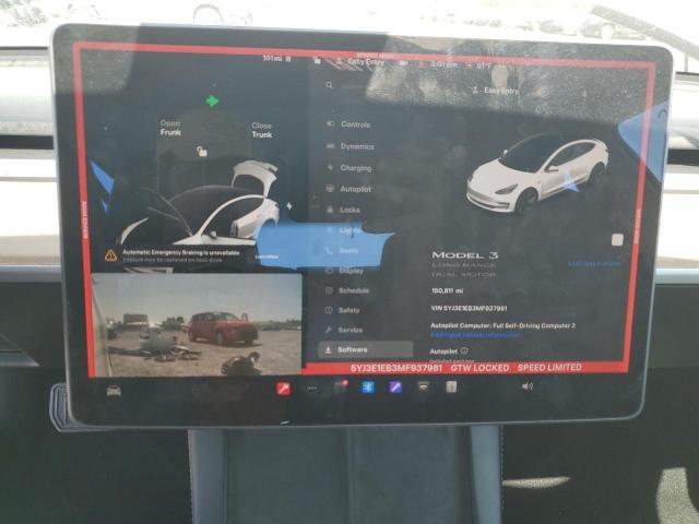 2021 TESLA MODEL 3 - 5YJ3E1EB3MF937981