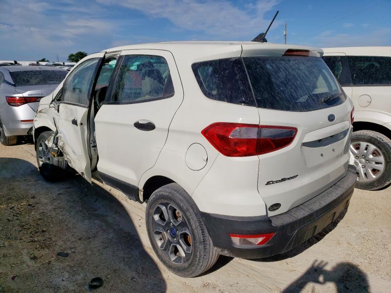 Vin: maj3s2fe5lc341313, lot: 47107835, ford ecosport s 20202