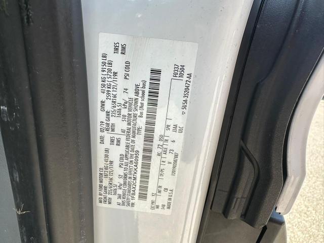 2019 FORD TRANSIT T- 1FBAX2CM7KKA60959