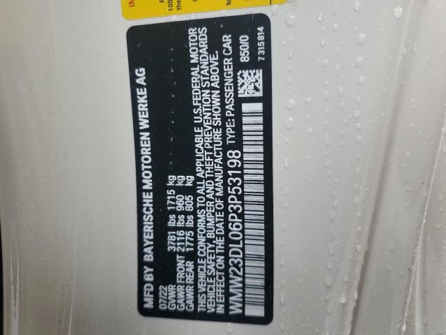 2023 MINI COOPER WMW23DL06P3P53198