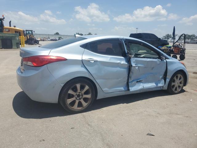 HYUNDAI ELANTRA GL 2012 blue sedan 4d gas KMHDH4AE1CU226701 photo #4