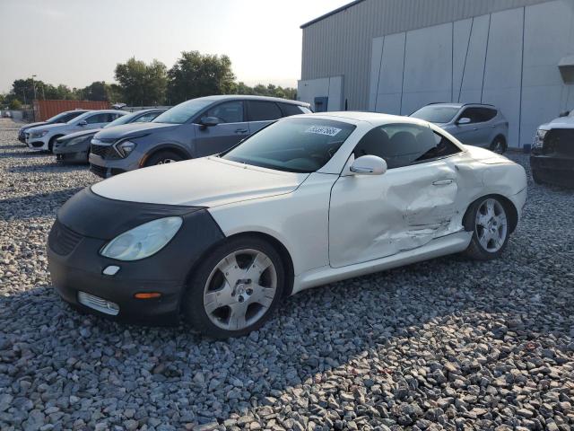 LEXUS SC 430 2004 white  gas JTHFN48Y740059936 photo #1
