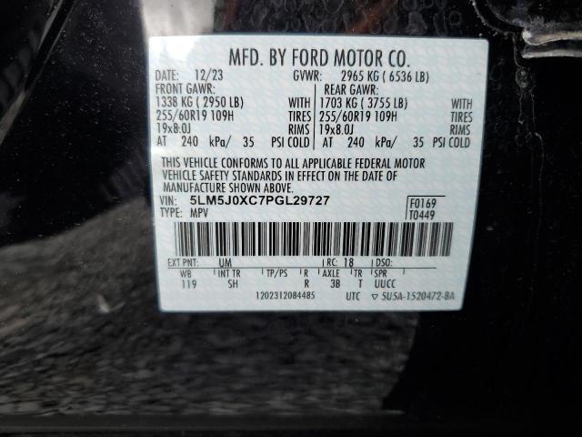 2023 LINCOLN AVIATOR 5LM5J0XC7PGL29727
