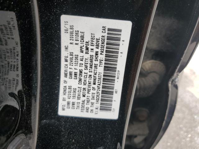 2015 HONDA ACCORD LX - 1HGCR2F34FA228071