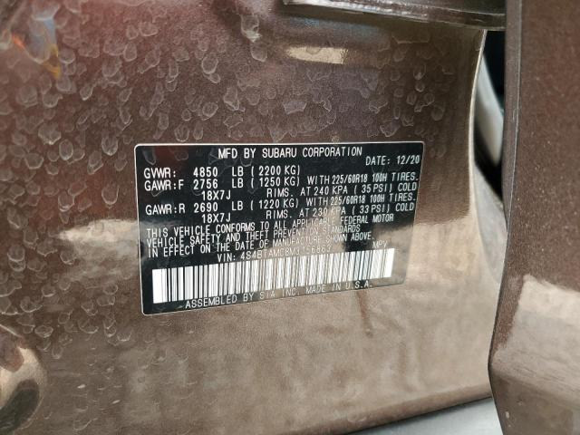 2021 SUBARU OUTBACK LI - 4S4BTAMC8M3156863