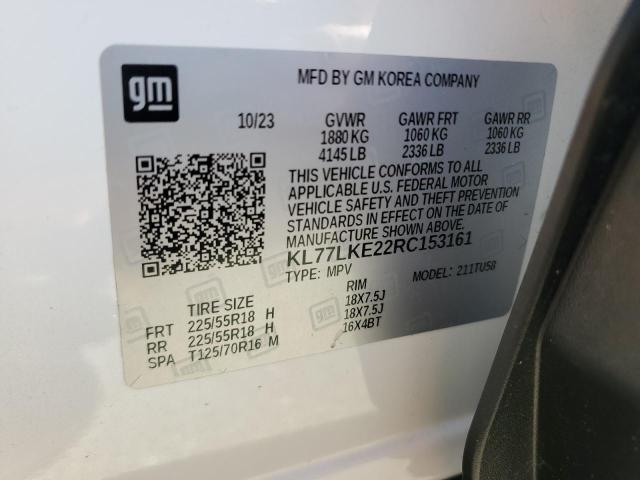 2024 CHEVROLET TRAX ACTIV KL77LKE22RC153161