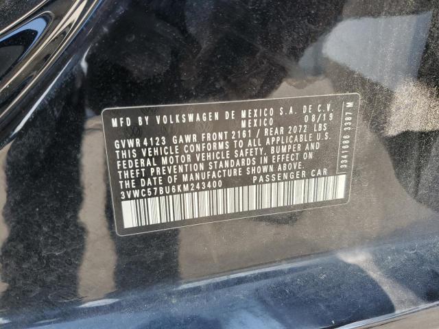 2019 VOLKSWAGEN JETTA S - 3VWC57BU6KM243400
