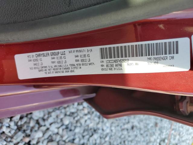 2015 CHRYSLER 200 LIMITE - 1C3CCCAB5FN526212