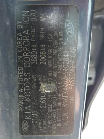 2015 KIA FORTE LX KNAFX4A67F5402848