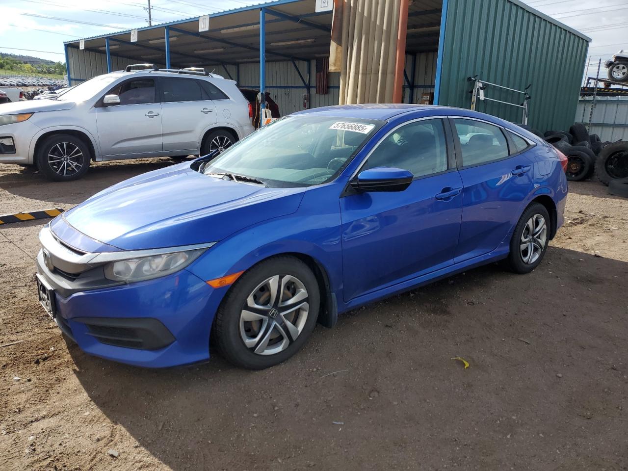 Lot #3222755507 2017 HONDA CIVIC LX