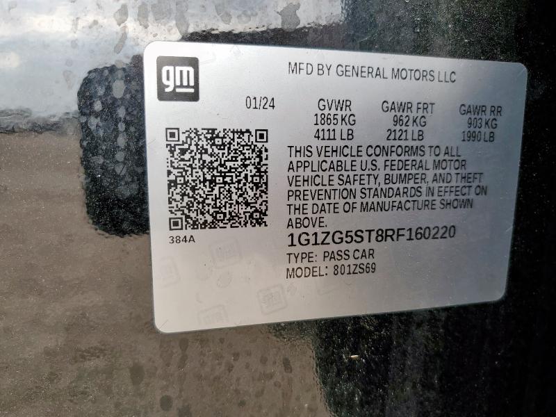 2024 CHEVROLET MALIBU RS - 1G1ZG5ST8RF160220
