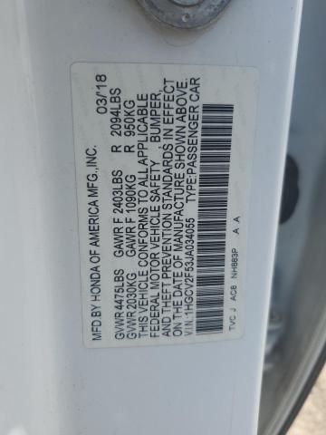 2018 HONDA ACCORD - 1HGCV2F53JA034055