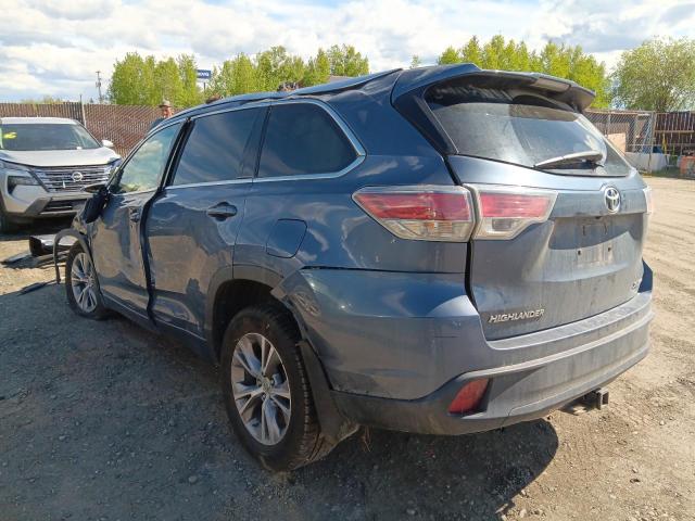 Vin: 5tdjkrfh7fs186786, lot: 58805975, toyota highlander xle 20152