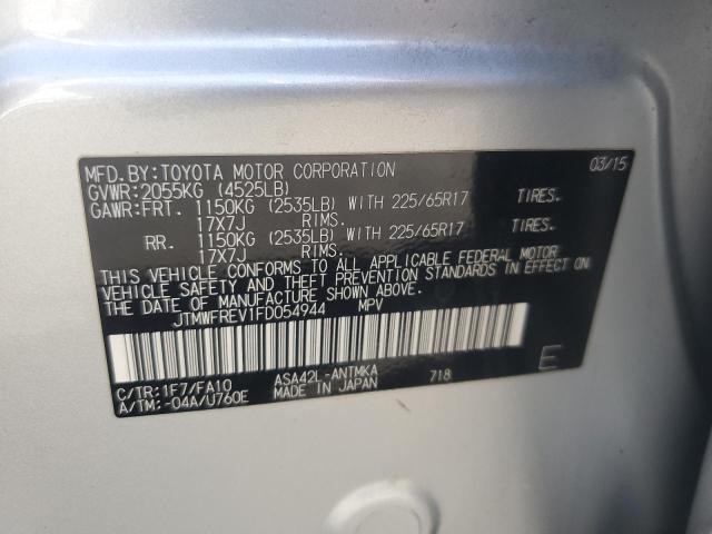 2015 TOYOTA RAV4 XLE - JTMWFREV1FD054944