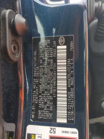 2019 TOYOTA CAMRY L - 4T1B11HK4KU841764