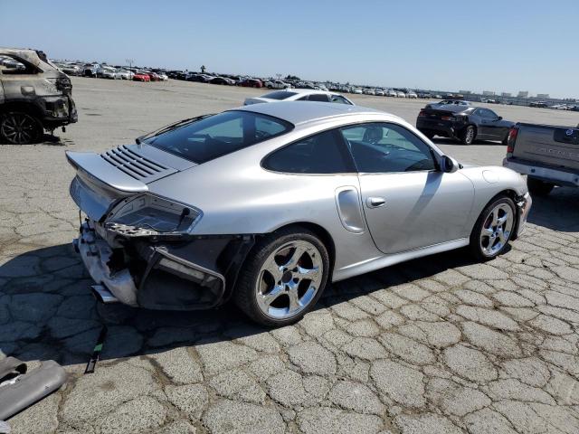 PORSCHE 911 TURBO 2001 silver  gas WP0AB29951S686005 photo #4