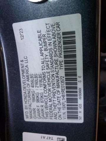 2024 HONDA CIVIC SPOR - 19XFL1H81RE013572