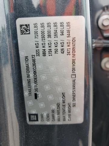 2019 GMC SIERRA K15 - 3GTU9DED6KG264672
