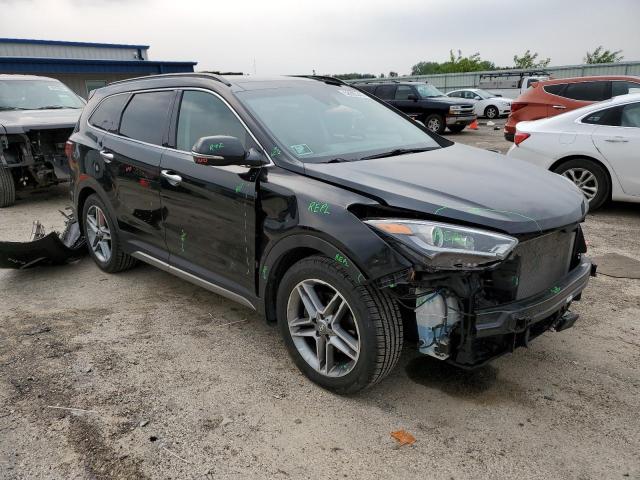 Vin: km8srdhf0hu204862, lot: 58993345, hyundai santa fe se ultimate 20174