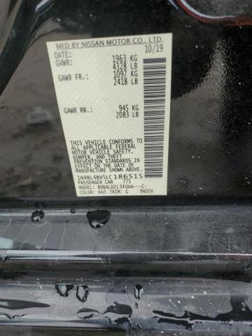 2020 NISSAN ALTIMA S - 1N4BL4BV5LC186515