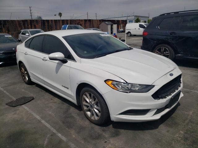 Vin: 3fa6p0lu4hr224877, lot: 55632155, ford fusion se hybrid 20174