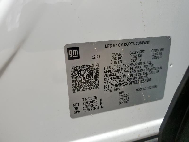 2024 CHEVROLET TRAILBLAZE - KL79MPS23RB145390