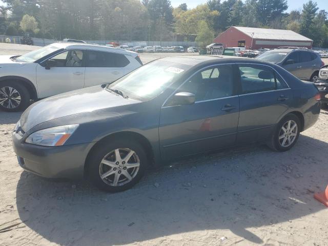 HONDA ACCORD EX 2004 charcoal sedan 4d gas 1HGCM66534A028481 photo #1