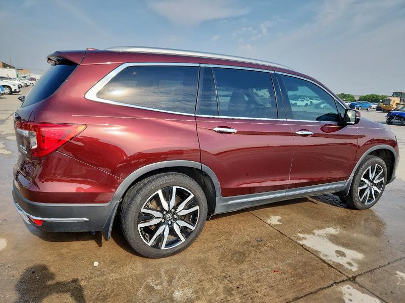 Vin: 5fnyf6h04nb010791, lot: 56872325, honda pilot elite 20223