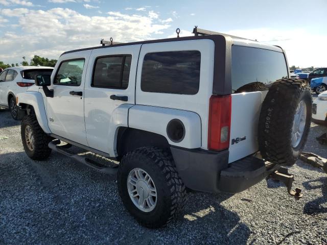 HUMMER H3 2007 white 4dr spor gas 5GTDN13E078102189 photo #3