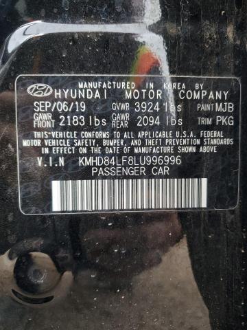 2020 HYUNDAI ELANTRA SE - KMHD84LF8LU996996