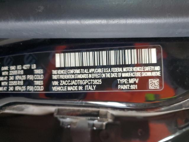 2016 JEEP RENEGADE L - ZACCJADT6GPC73825