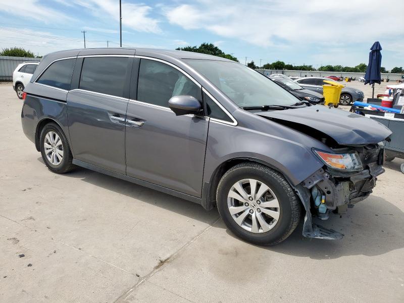 Vin: 5fnrl5h38hb007611, lot: 57593475, honda odyssey se 20174