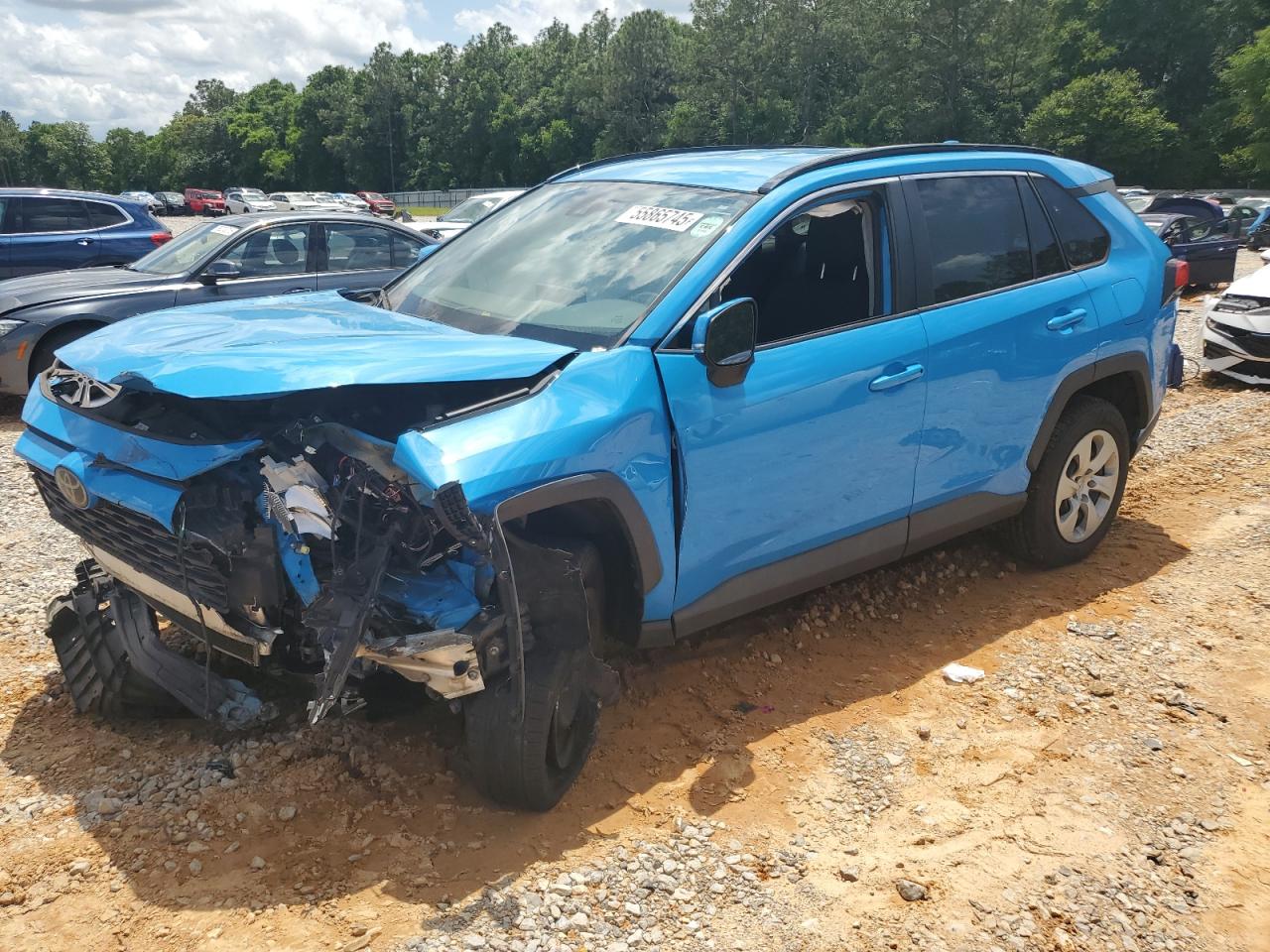 Lot #3311490240 2020 TOYOTA RAV4 LE