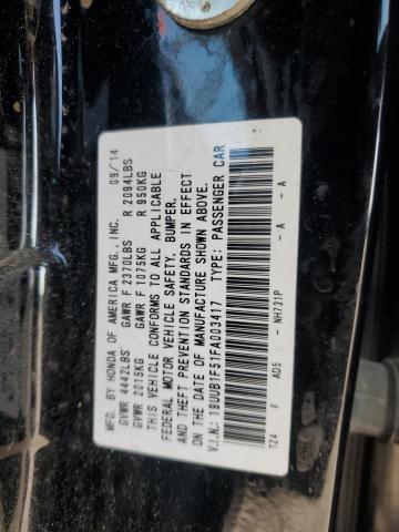 2015 ACURA TLX TECH 19UUB1F51FA003417