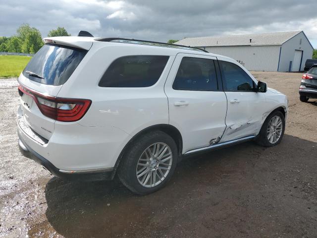 Vin: 1c4rdjdg8fc861331, lot: 58251445, dodge durango limited 20153