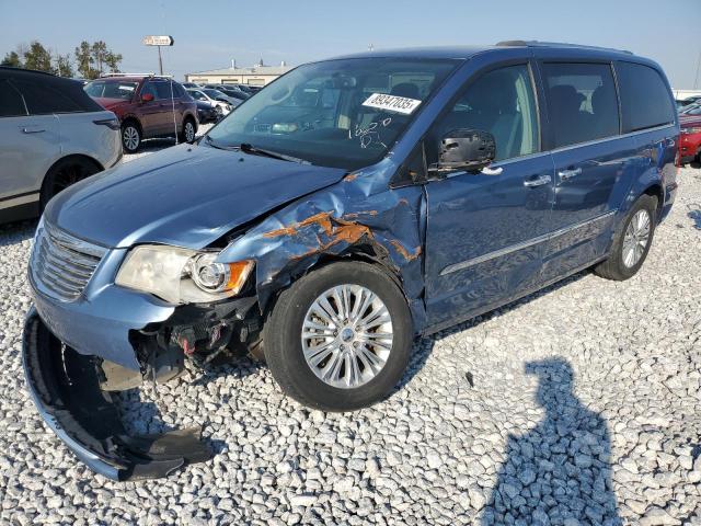 CHRYSLER TOWN & COU 2012 blue  flexible fuel 2C4RC1GGXCR106070 photo #1