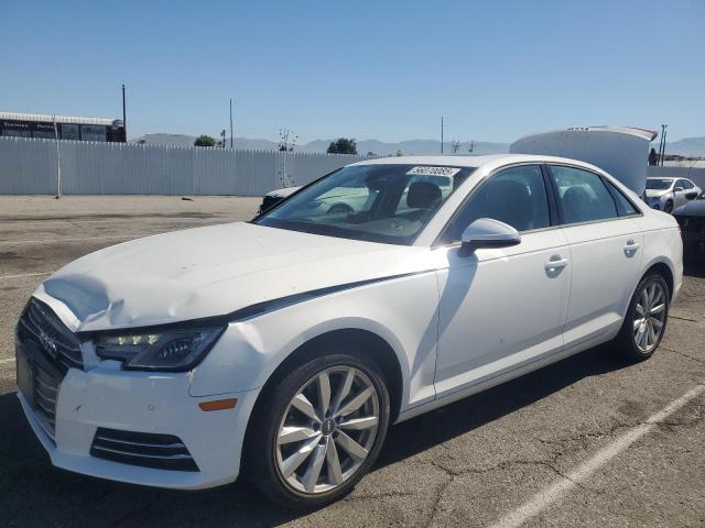 AUDI A4 PREMIUM 2017 white  gas WAUGNAF42HN004868 photo #1