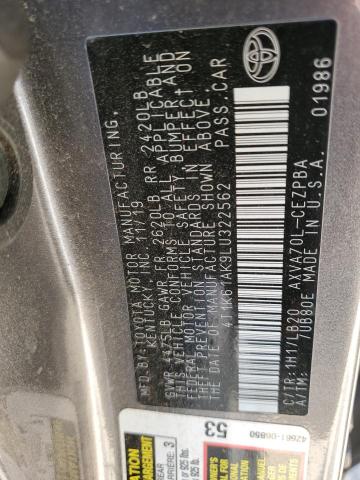 2020 TOYOTA CAMRY XSE - 4T1K61AK9LU322562