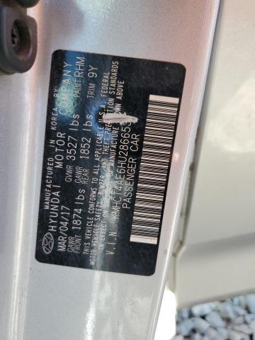 2017 HYUNDAI ACCENT SE - KMHCT4AE6HU286653