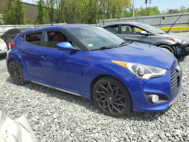 Vin: kmhtc6ae9eu202638, lot: 56922275, hyundai veloster turbo 20144