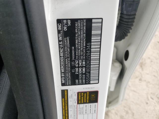 2019 MERCEDES-BENZ C 300 4MAT - 55SWF8EB0KU284346
