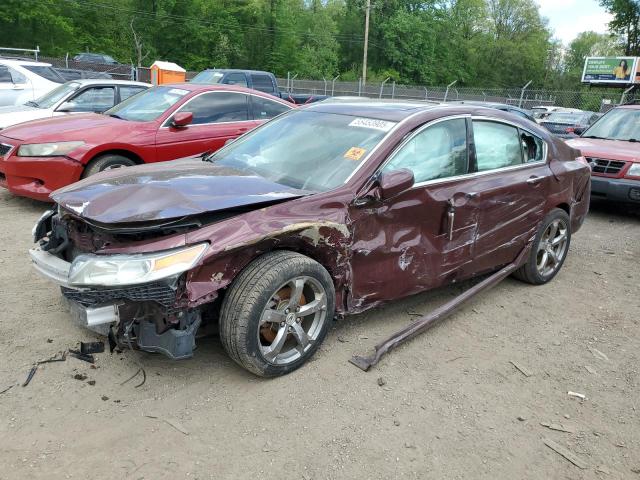 ACURA TL 2010 burgundy sedan 4d gas 19UUA9F52AA007566 photo #1